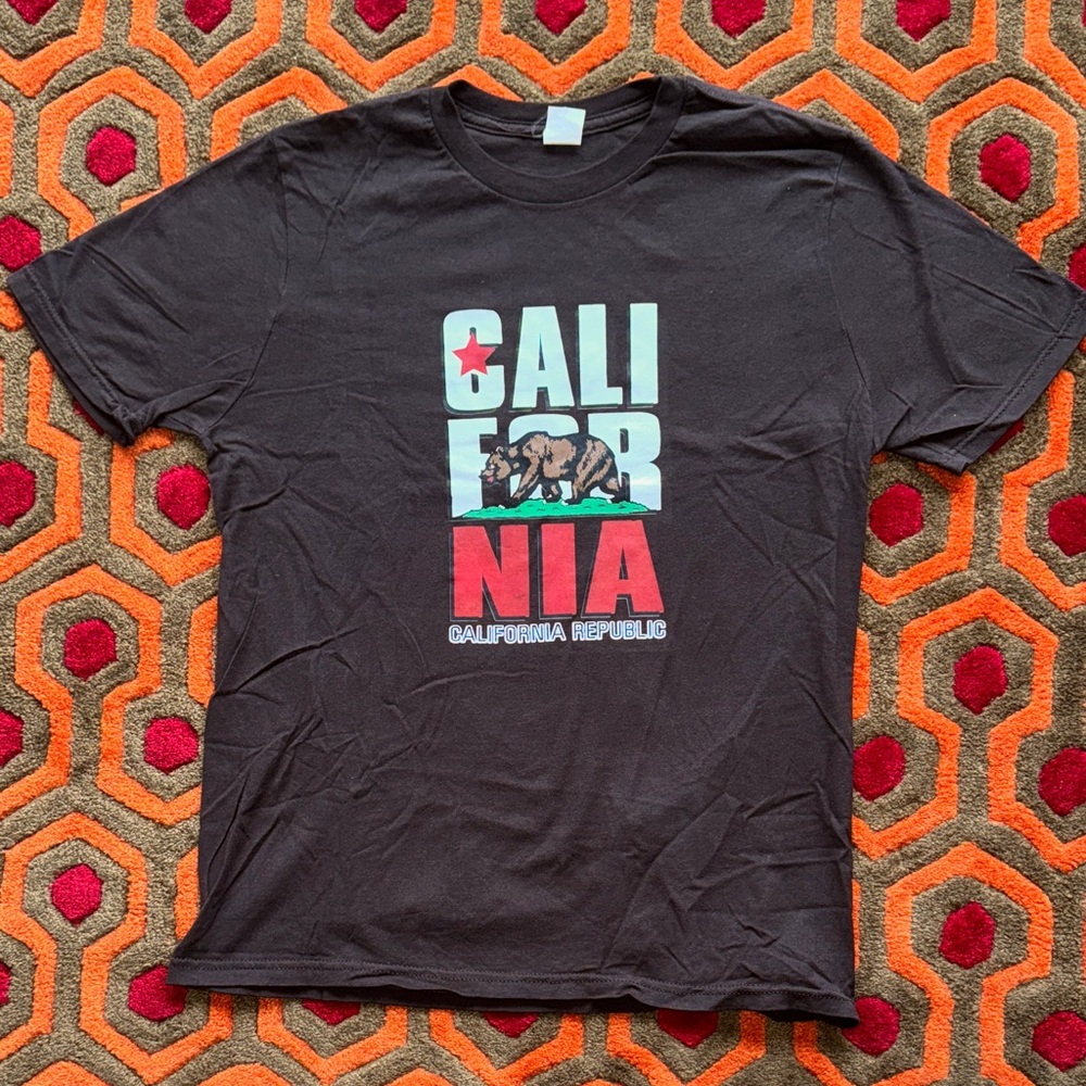 MAKE OFFER! California Republic T-shirt Tee Youth XL Brown